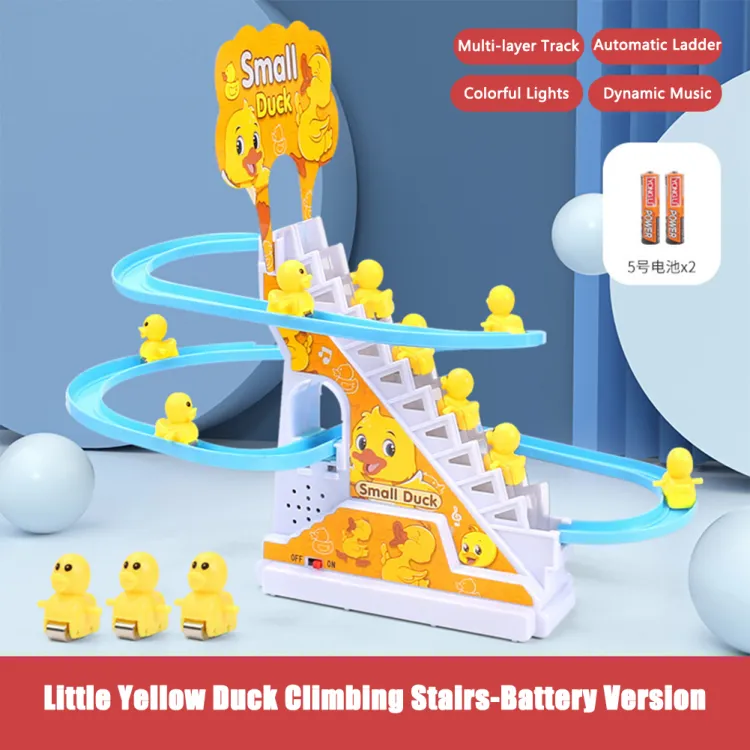 Cute Small Baby Duck Roller Coaster Toy