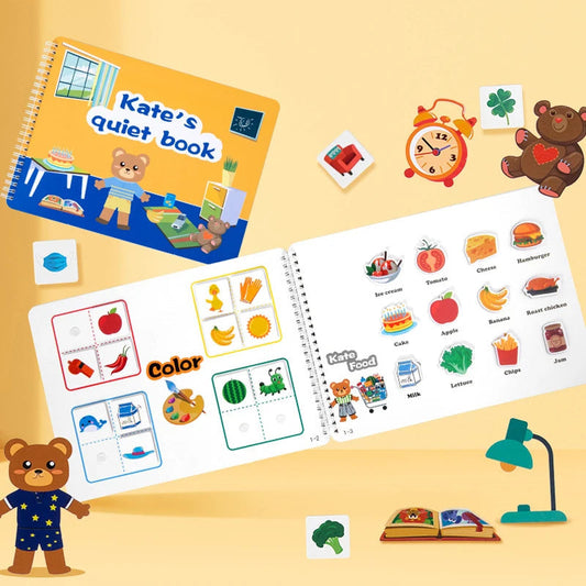 Montessori Kate's Quiet  Book For Kid