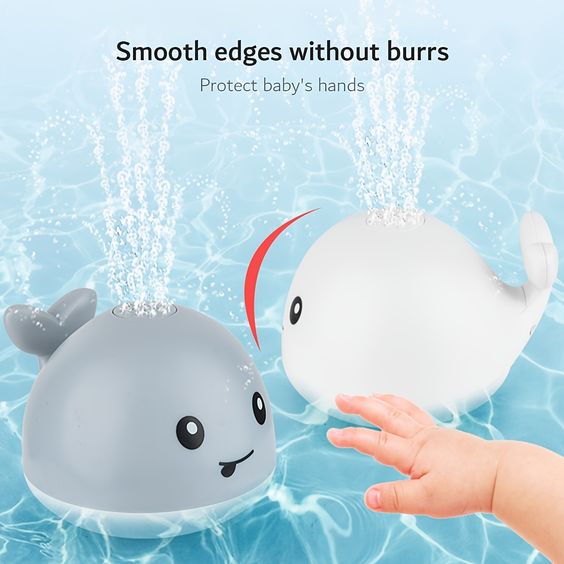 Whale Induction Spray Water Bath Toy
