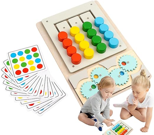 Brain Teaser Wooden Board Game