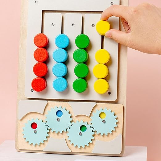 Brain Teaser Wooden Board Game