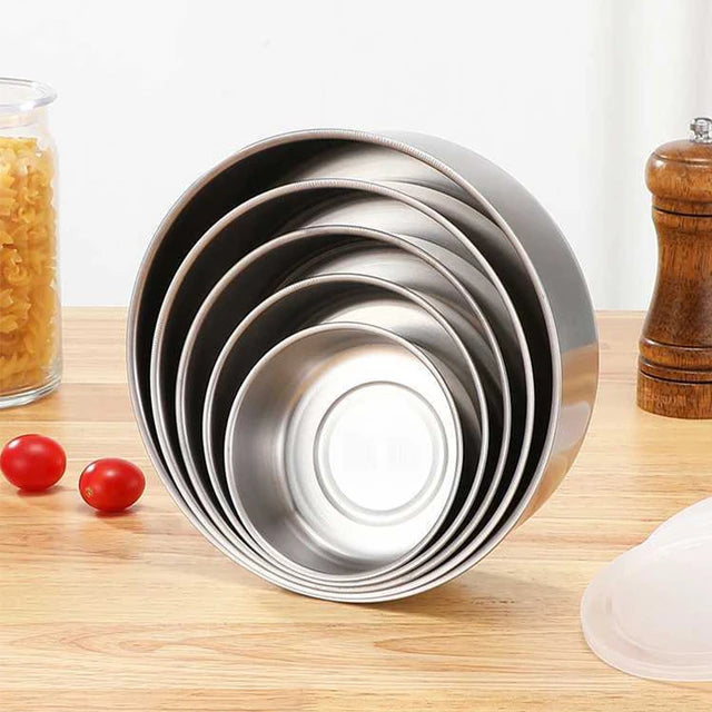 5pcs Stainless Steel Food Containers