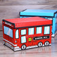 Foldable School Bus Non-woven Storage Box