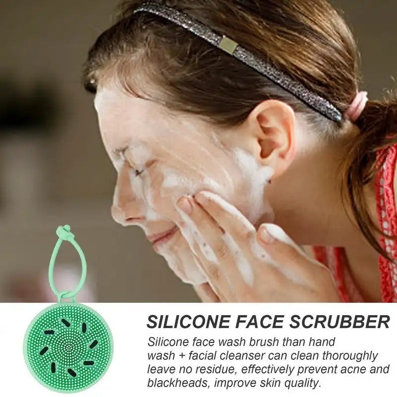 Silicone Facial Scrub Massage Brush