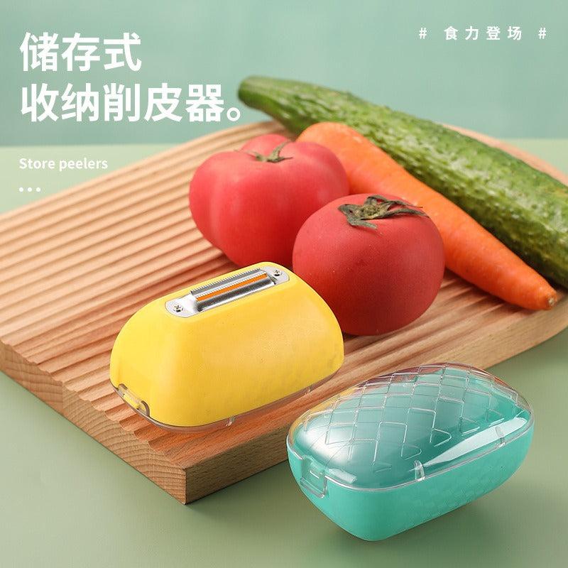 Creative Fruit & Vegetable Peeler Storage Box