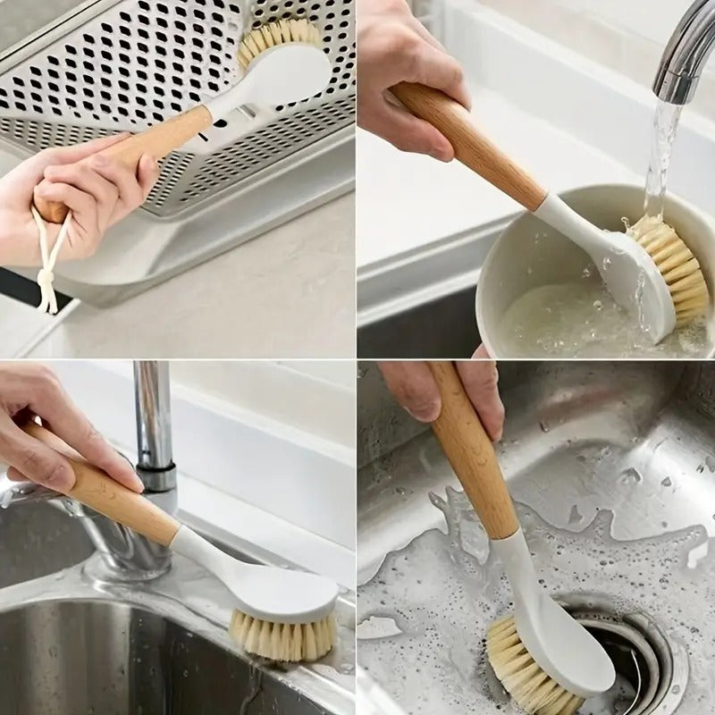 1PC Long Handle Pot Cleaning Brush