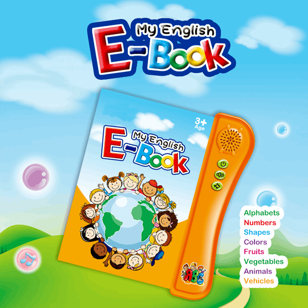 Interactive Learning English Musical Book for Kids - Fun & Educational