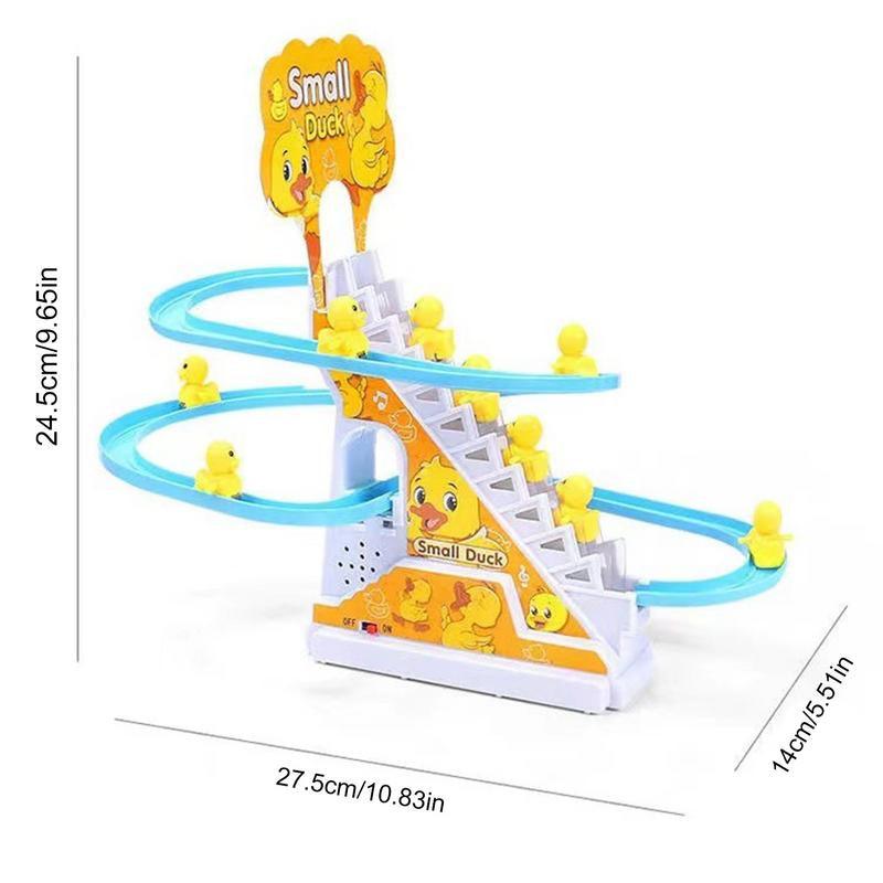 Musical Duck Track Set Toy for Babies - Light-Up Learning Fun