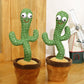 Portable Twisting Music Dancing Cactus Toy