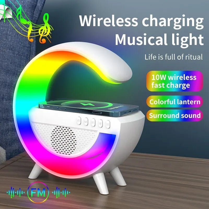 Wireless Bluetooth Speaker With lamp And Mbl Charging Option