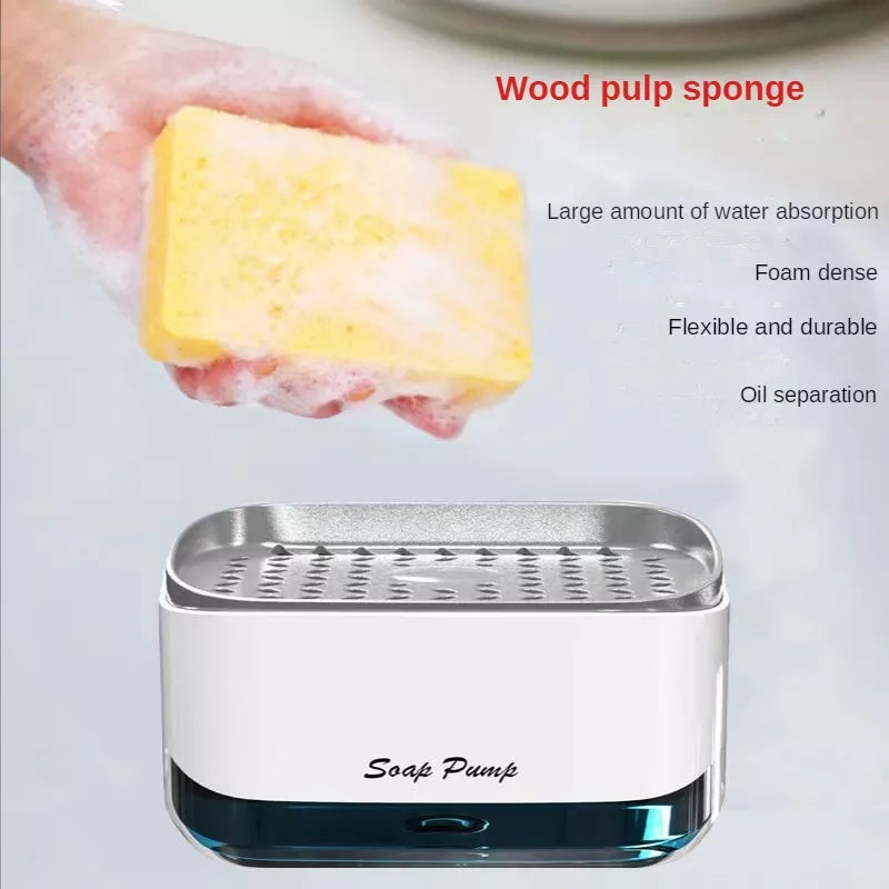 Easy Dish Soap Sponge Dispenser