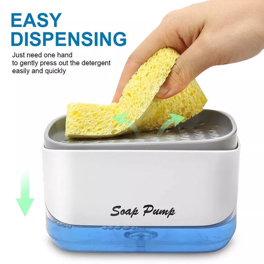 Easy Dish Soap Sponge Dispenser