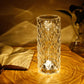CRYSTAL DIAMOND TABLE LAMP