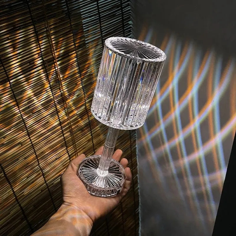 Crystal Colour Changing Lamp
