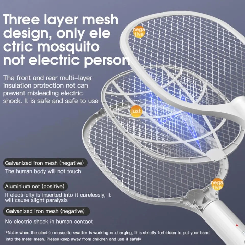 Usb Rechargeable Mosquito Killer Racket