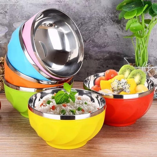 Stainless steel bowl set